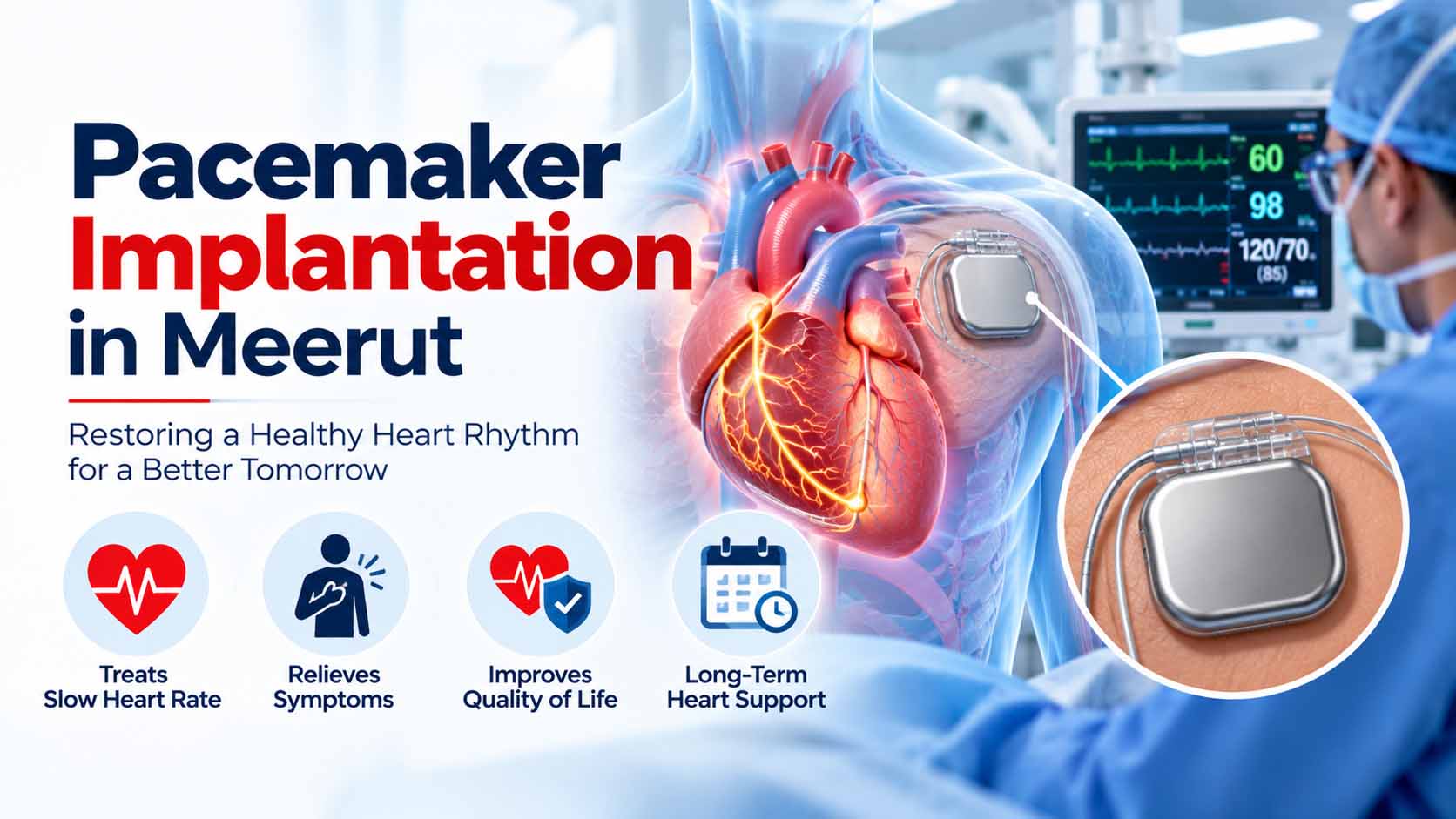 Pacemaker Implantation in Meerut